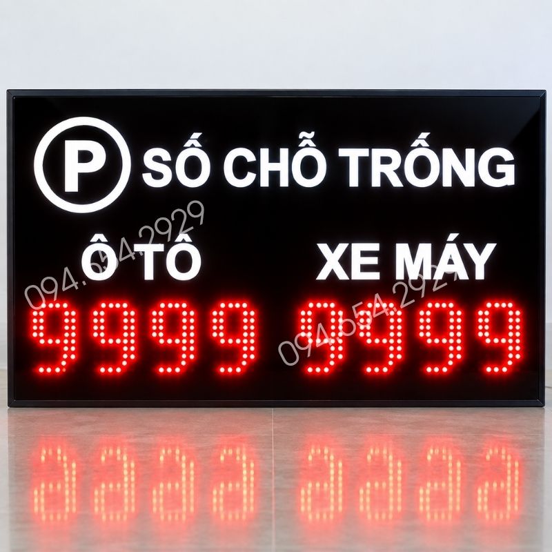 Bảng LED Báo Chỗ Trống Đỗ Xe