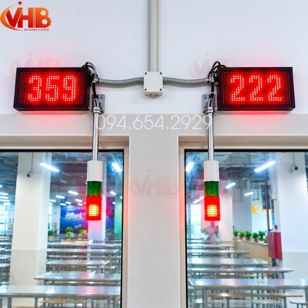 Hình 6: Bảng đèn led căng tin