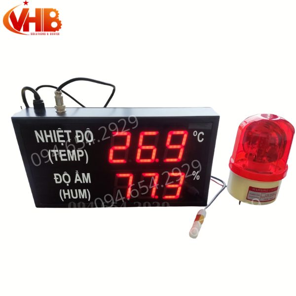 Bảng led đo nhiệt độ độ ẩm