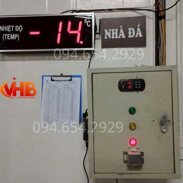 Hệ thống giám sát nhiệt độ kho lạnh