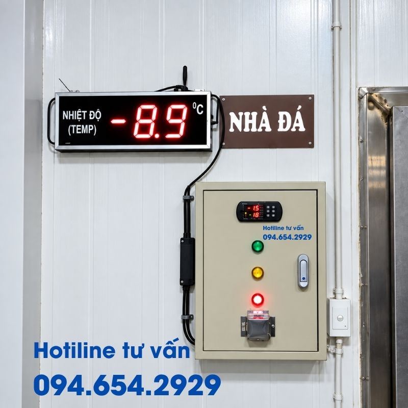 Hệ thống giám sát nhiệt độ kho lạnh