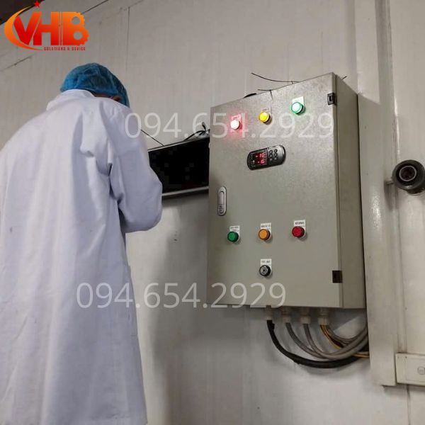 Hệ thống giám sát nhiệt độ kho lạnh