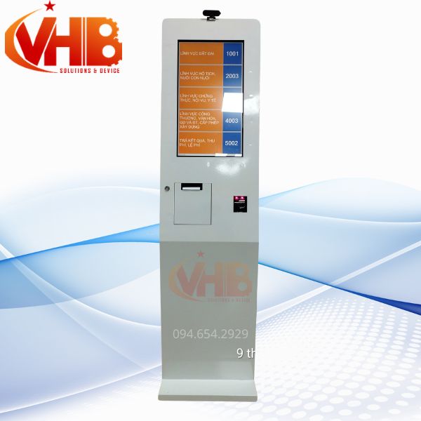 Kiosk lấy số thứ tự cho hành chính công