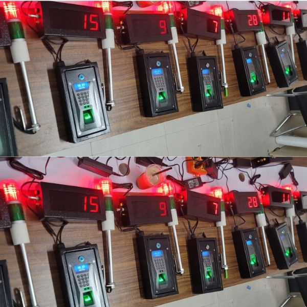 Bảng LED đếm sản phẩm dùng LED 7 đoạn