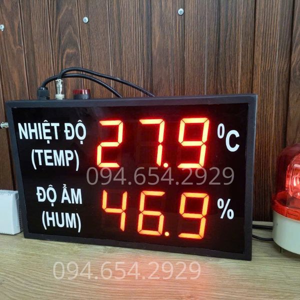 Bảng LED nhiệt độ độ ẩm công nghiệp