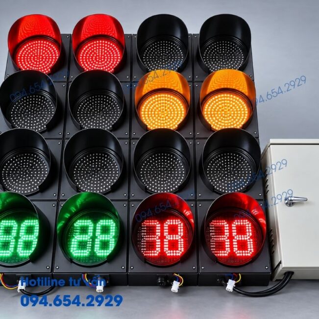 Đèn Tín Hiệu Giao Thông Cho Sân Sát Hạch Lái Xe