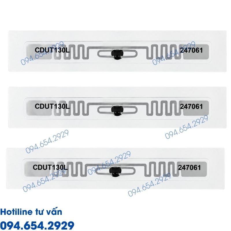 Thẻ Dán UHF CDUT130L 3 Thẻ Dán UHF CDUT130L