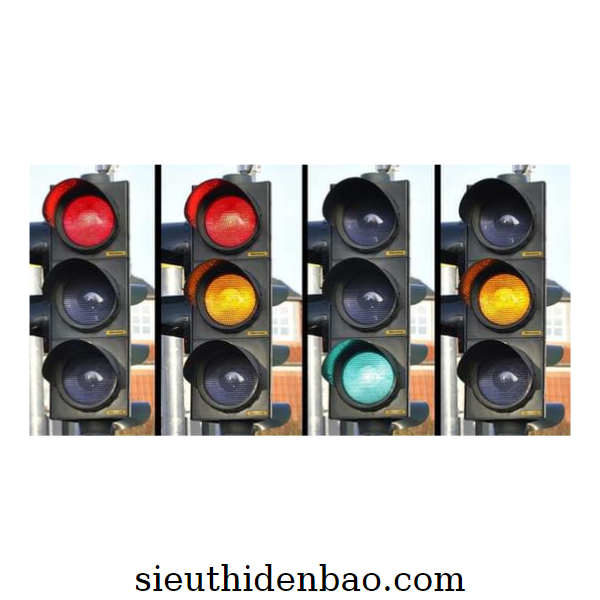 Hình 3:Đèn giao thông xanh đỏ vàng