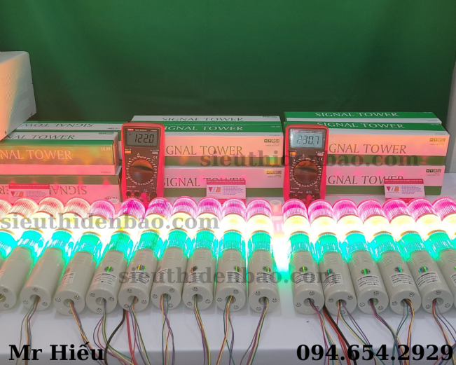 Hình 4: Đèn tháp 3 tầng 12v