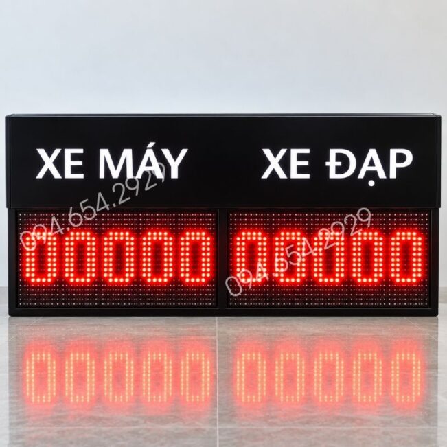 Bảng LED Báo Chỗ Trống Đỗ Xe