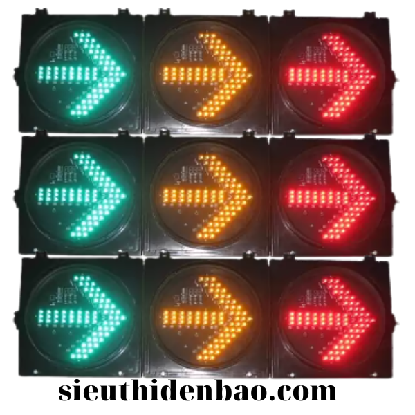 Hình 2:Đèn Tín Hiệu Giao Thông Mũi Tên 3 Màu
