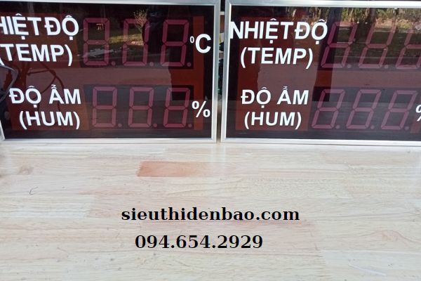 Hình 2: Đồng hồ đo nhiệt độ độ ẩm
