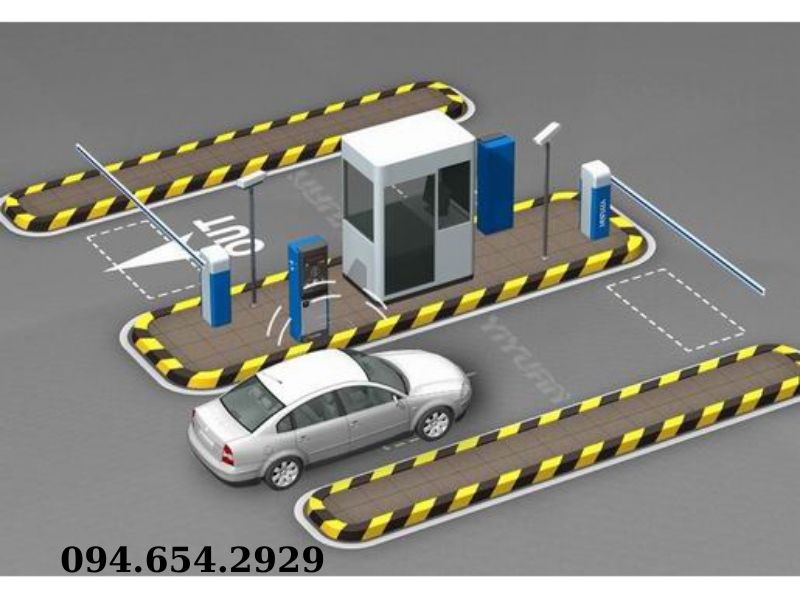 Hình 6: Hệ thống giữ xe thông minh