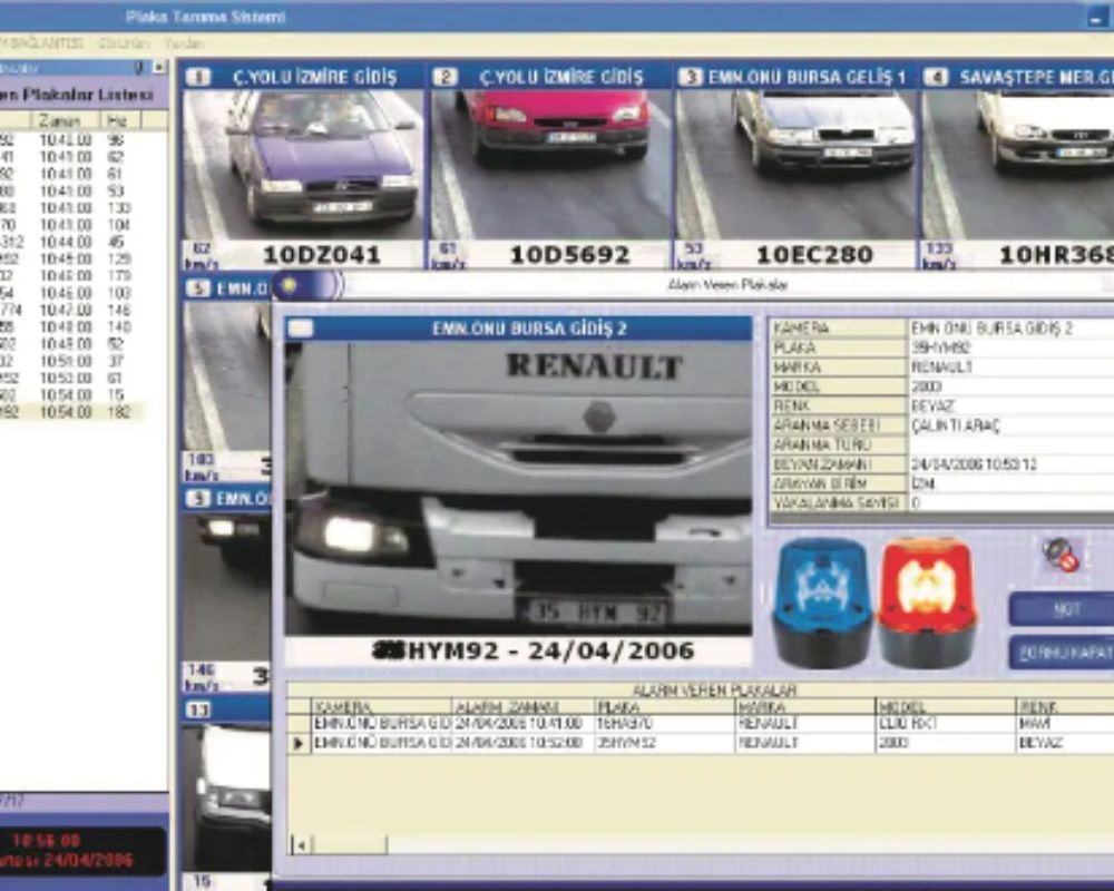 Hình 5: Phần mềm quản lý bãi xe