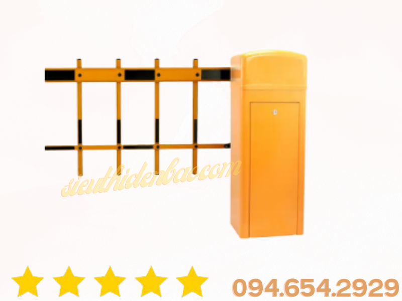 Hình 3: Hệ thống barie tự động