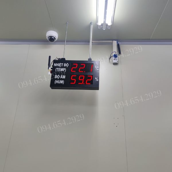 Hệ thống cảnh báo nhiệt độ phòng server