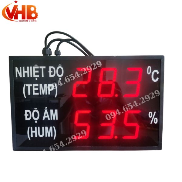 Hệ thống giám sát nhiệt độ độ ẩm qua wifi