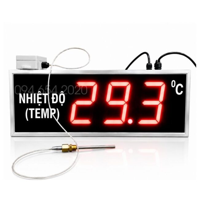 Bảng Led Hiển Thị Giá Trị Từ Cảm Biến Dòng PT100