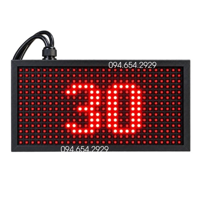 Bảng LED Đếm Người Ra Vào Nhà Xưởng