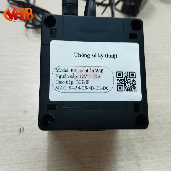 Nút nhấn giao tiếp qua WiFi 