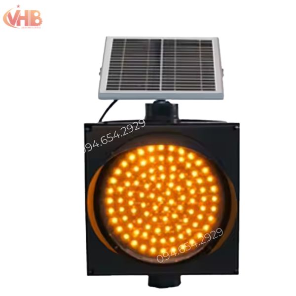 Báo Giá Đèn Chớp Vàng Cảnh Báo Giao Thông Mới Nhất Năm 2025 1 Đèn chớp vàng năng lượng mặt trời