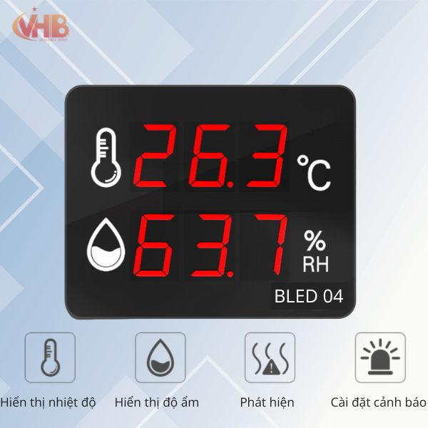 Đồng hồ đo nhiệt độ độ ẩm