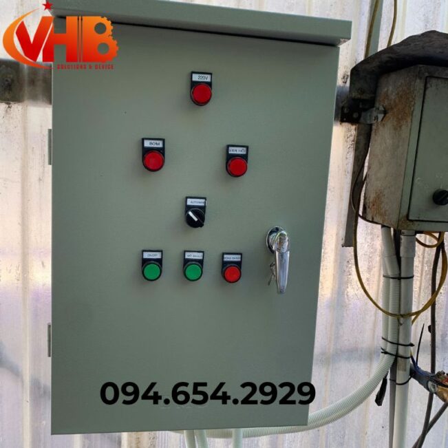 Tủ điều khiển hệ thống phun khử khuẩn