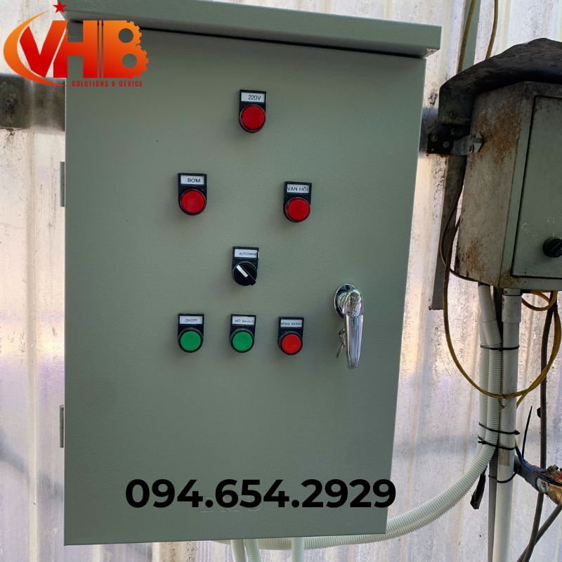 Tủ điều khiển hệ thống phun khử khuẩn