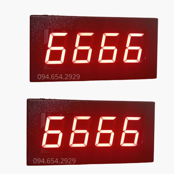 Bảng LED đếm sản phẩm dùng LED 7 đoạn