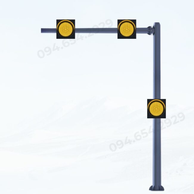 Đèn chớp vàng 3 bóng