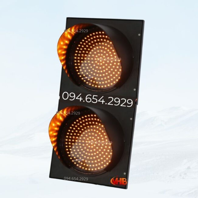 Đèn chớp vàng NLMT 2xD300