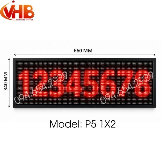 Bảng LED hiển thị thông tin VHB05-1866